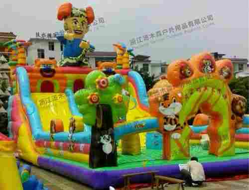 Children Jungle Jumping Castle