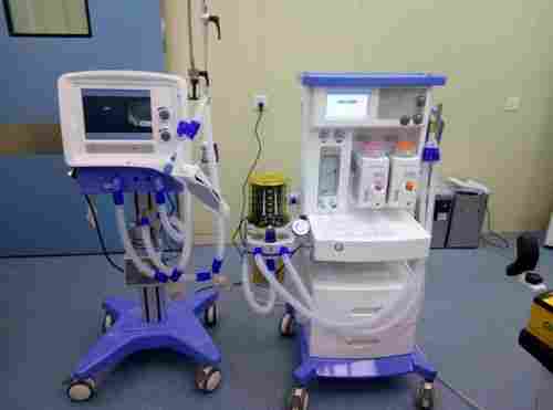 Hospital ICU Mobile Ambulance Breathing Machine, Medical Ventilator Machine