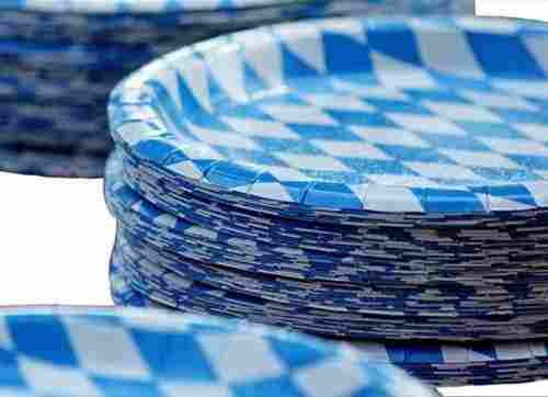 Disposable Round Shape Paper Plates