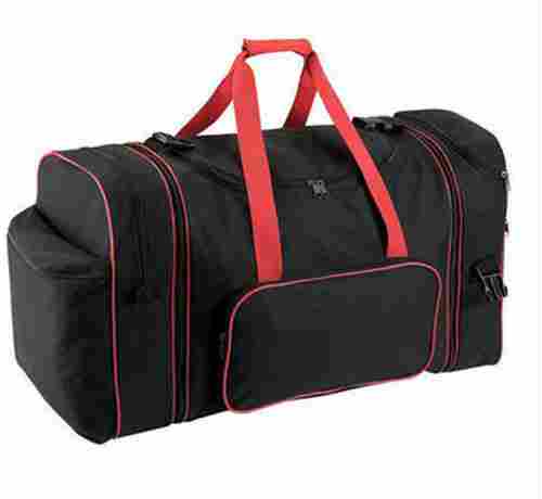 Black Zipper Travel Bag