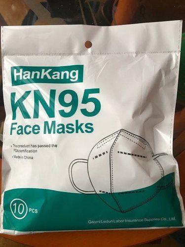 White Easy To Wear Kn95 Ffp2 Face Mask