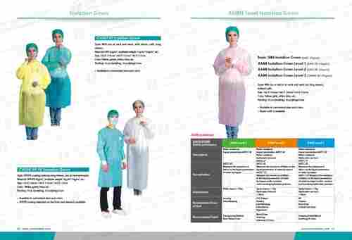 PP PE Medical Isolation Gown