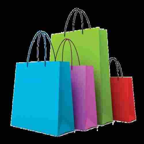 Multicolor Plain Shopping Bag