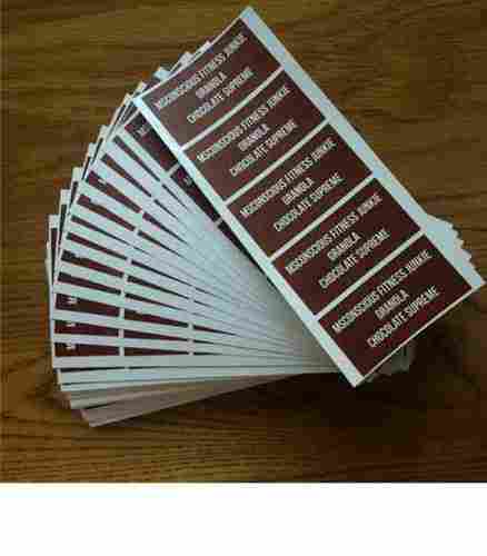 PVC Label Stickers Printing Services