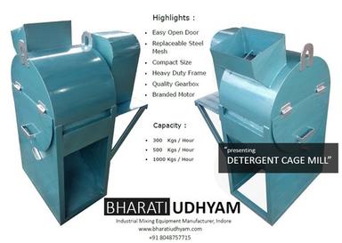 Semi-Automatic Heavy Duty Detergent Powder Chalna Machine