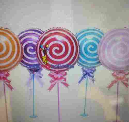 Round Hard Candy Lollipops