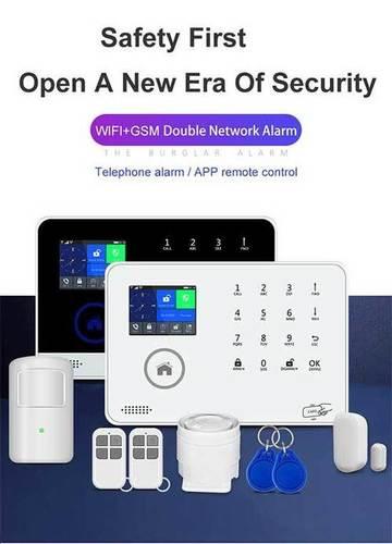 New Wifi Gsm 3G Wireless Home Burglar Security Alarm System Alarm Light Color: All Colors