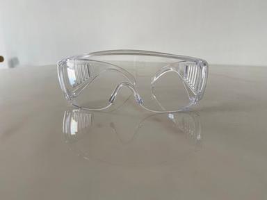 Fully Colourless Safety Goggles Gender: Unisex