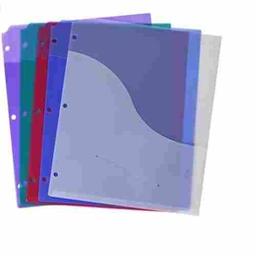 Polypropylene Multicolor Folder Files
