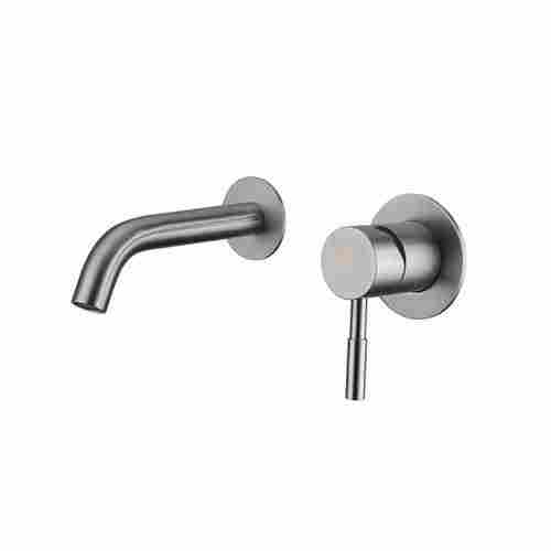 304 Stainless Steel Wall-IN Bathroom Basin Faucet