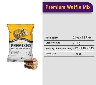 Classic Crispy Premium Waffle Mix Additional Ingredient: Vegetarian