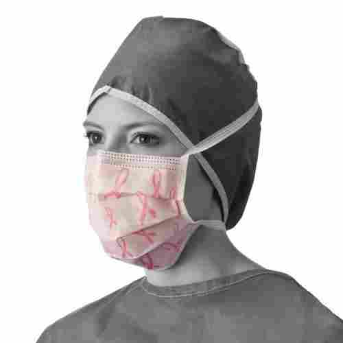 Pink Ribbon Surgical Face Mask