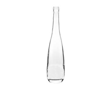 Transparent Glass Wine Bottle 375 Ml