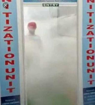 Full Body Sanitization Chamber Color Code: White And As Per Party