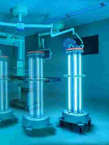 Vertical Uv C Room Disinfection Tower