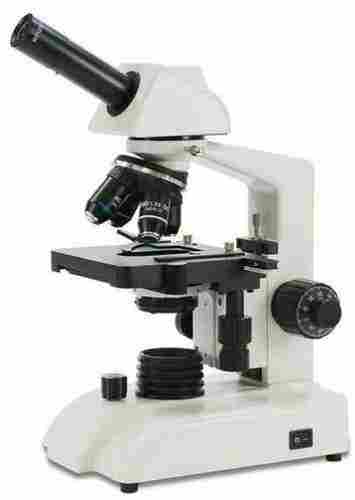 Black And White Body Biological Microscope