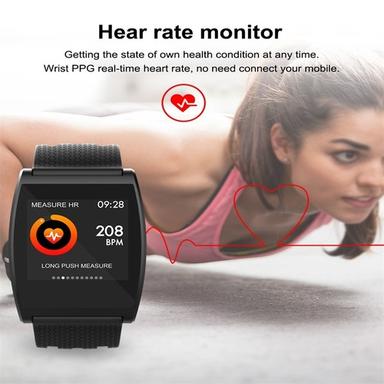 Purple Smart Fitness Wristband Watch