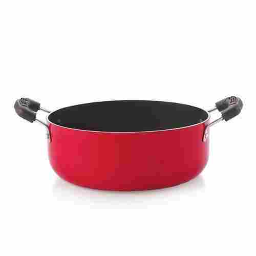 Nirlon Casserole 3l Aluminum Nonstick Cooking Pot, Biryani Pans and Pots Kitchen Essential (CS24cm)