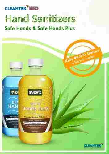 Safe Hand Plus Sanitizers