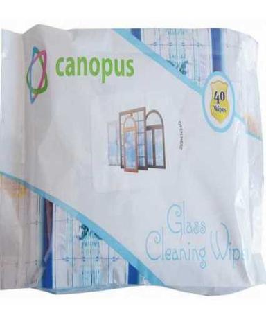 Non Woven Canopus Glass Cleaning Wipes