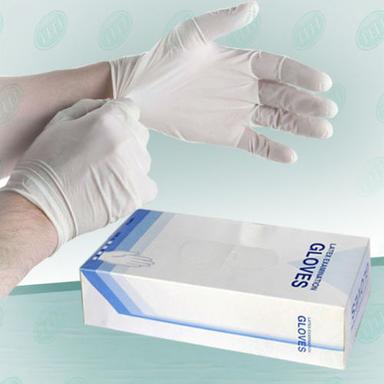 Skin Friendly Disposable Latex Gloves Usage: Single Use Only