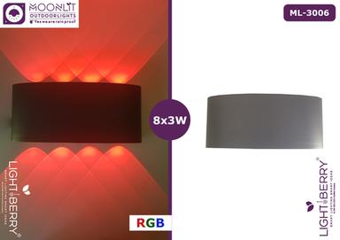 Rgb Led Outdoor Wall Light