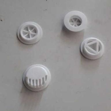 White Plastic Filter Cap For Mask