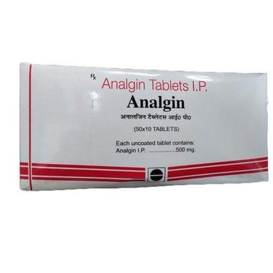 Analgin 500Mg Tablets General Medicines