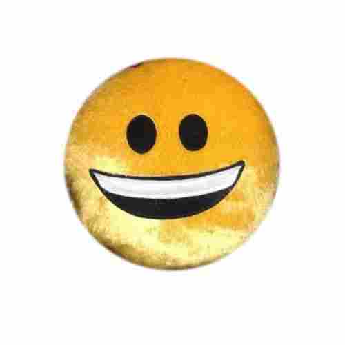 Round Smiling Emoji Pillow