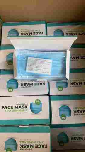Disposable 3Ply Non-woven Face Mask (Middle Filter 25GSM)
