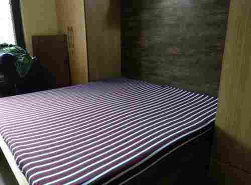 Striped Hosiery Cotton Fitted Bed Sheet