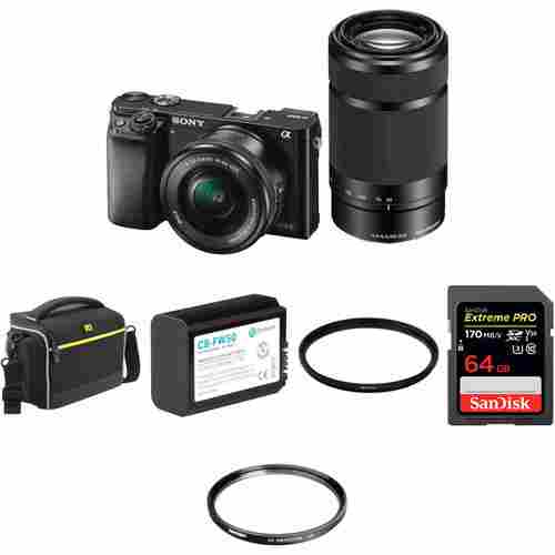 Alpha a6000 Mirrorless Digital Camera with 16 to 50mm