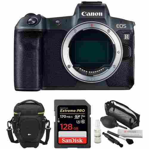 Canon EOS R Mirrorless Digital Camera Body with Accessories 
