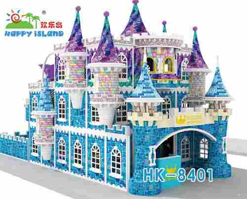 Customizable Snow World Theme Playground Castle