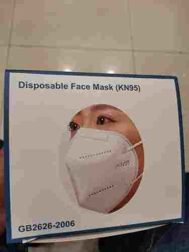 White Disposable KN95 Face Mask