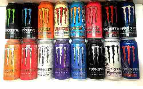 Branded Energy Drinks Can