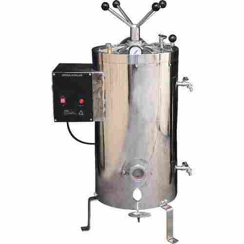 SS Body Vertical Autoclave