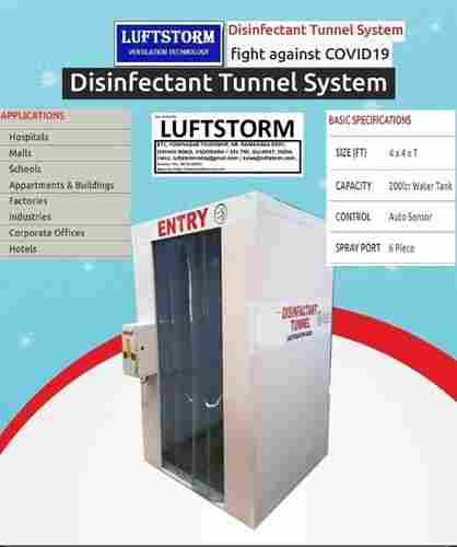 Long Life Disinfectant Tunnel System