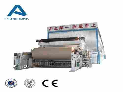 1880mm Corrugated Paper Plate Making Fluting Paper Making Machinery