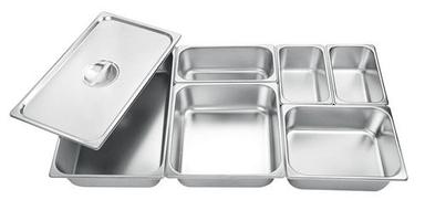 Gn Pans In Stainless Steel & Polycarbonate Size: 2/1 To 1/9 And 20 Mm To 200 Mm Depth