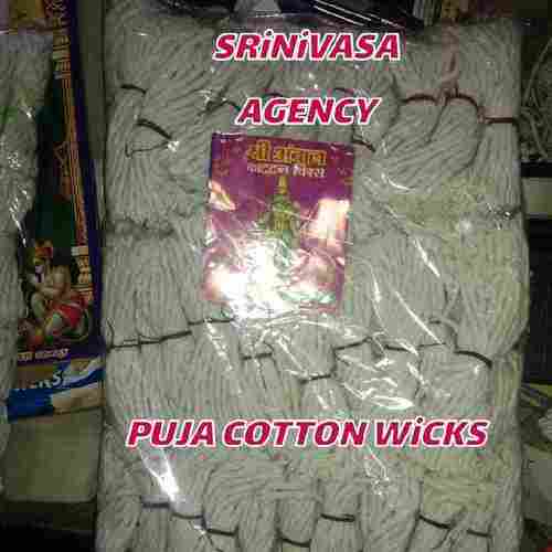 Premium Export Quality 100% Pure Cotton Puja Cotton Wicks