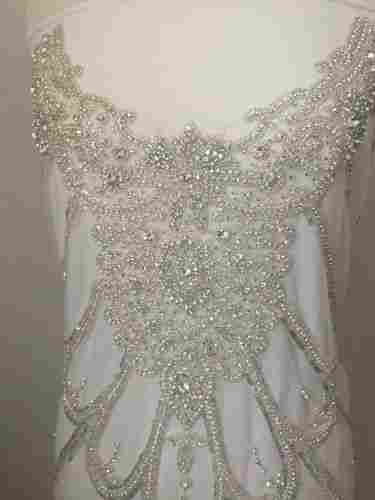 White Colored Bridal Dress