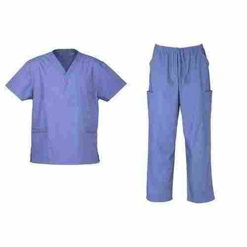 Blue Cotton Hospital Uniform