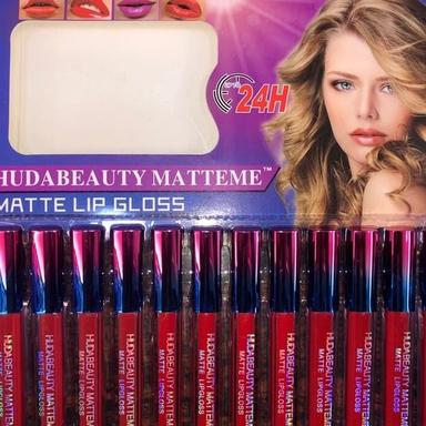 24 Hours Liquid Matte Lip Gloss Color Code: Multiple