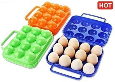 Plastic Portable Eggs Carrying Case Box