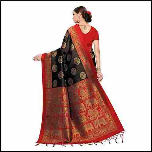 Party Wear Banarasi Art Silk Saree