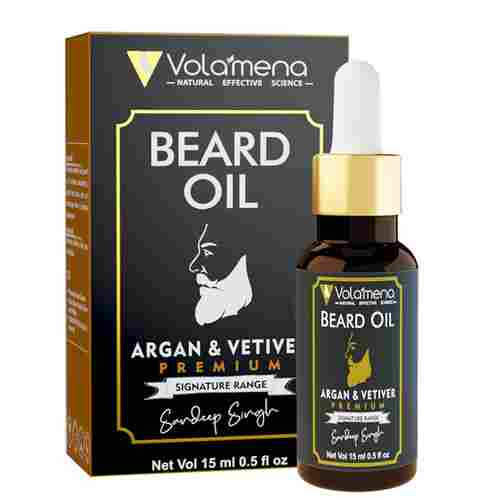 Argan and Vetiver Beard Oil for Beard Growth 15ml 