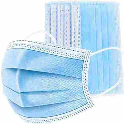 3 Ply Flexible Face Mask With Nose Clip