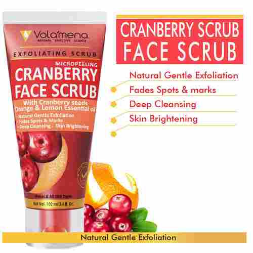 Exfoliating Micro Peeling Cranberry Face Scrub 100ml