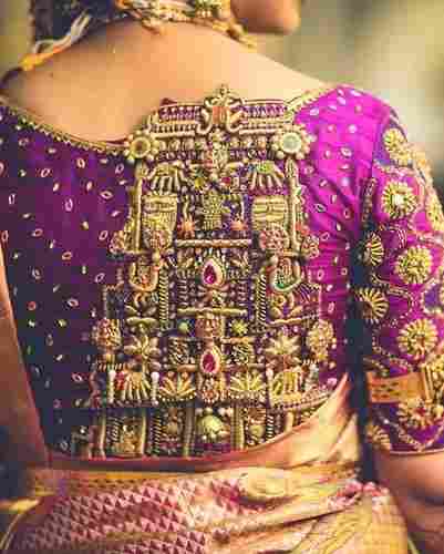 Hand Work Embroidery Designed Blouse